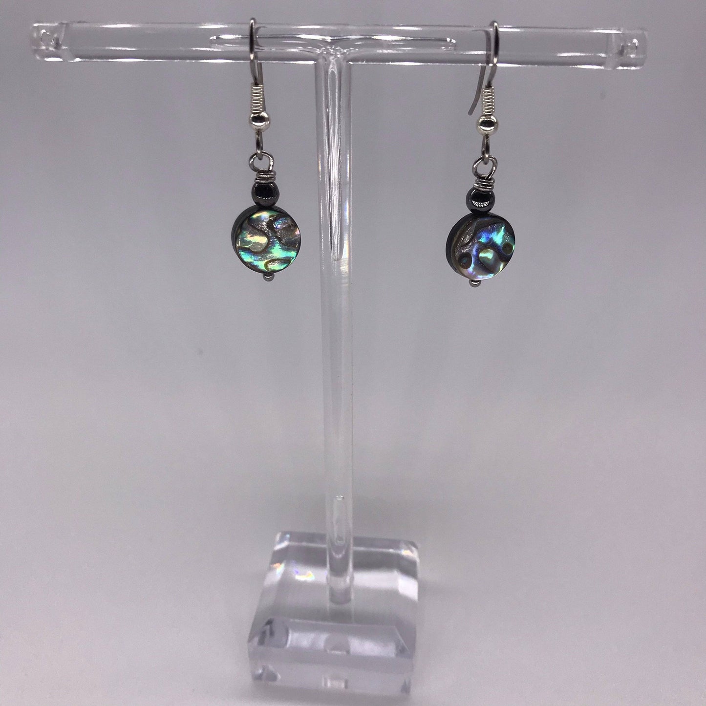 Abalone Shell Dangle Earring